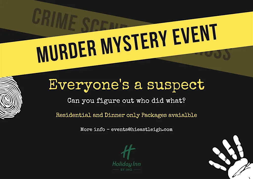 Murder Mystery Event - December at Holiday Inn Southampton-Eastleigh M3,Jct13, an IHG Hotel