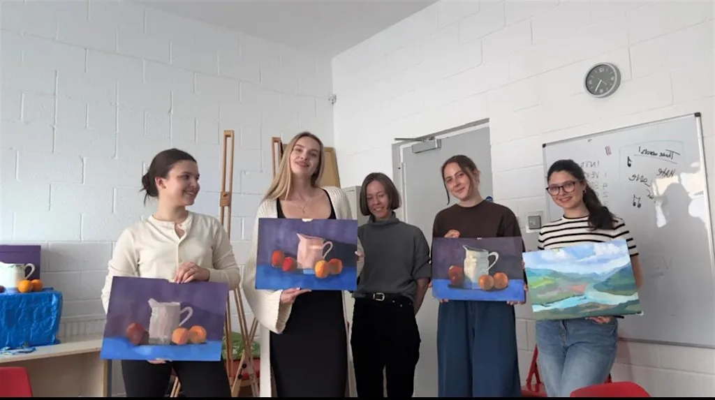 London: Painting, Drawing Lessons with Artist and Materials