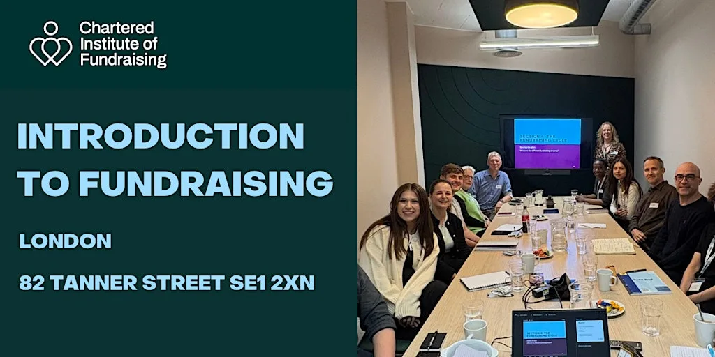 Introduction to Fundraising (London) - Thu 20 Aug 2026 at 82 Tanner St