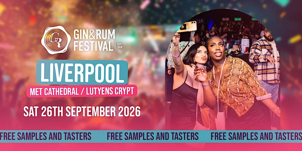 Gin & Rum Festival - Liverpool - 2026 at Liverpool Metropolitan Cathedral