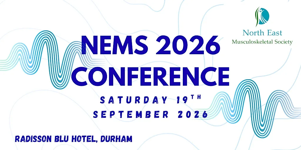 North East Musculoskeletal Conference 2026 at Radisson Blu Hotel, Durham
