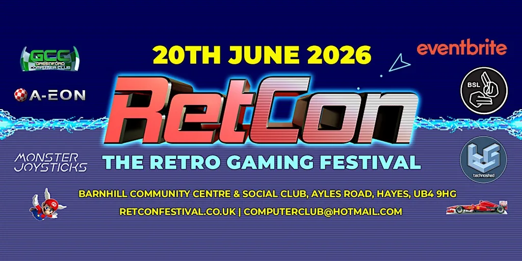 RetCon - The Retro Gaming Festival 2026