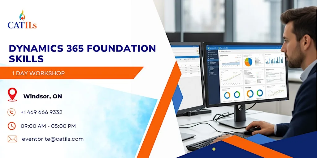 Dynamics 365 Foundation Skills: 1 Day Workshop in Windsor, ON