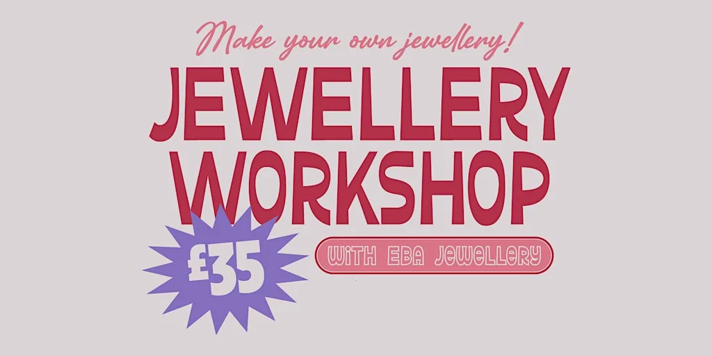 Charm Jewellery Workshop with Eba Jewellery! at Northern Monk Refectory and Garden LDS