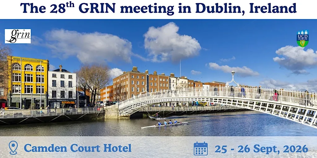The 28th GRIN meeting at Camden Court Hotel