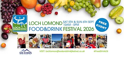 Loch Lomond Food & Drink Festival 2026 at Loch Lomond Shores