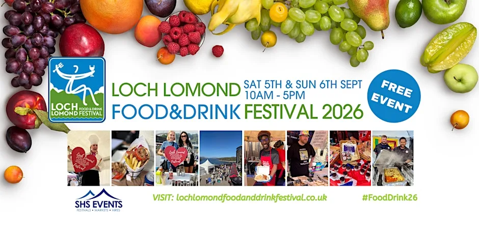 Loch Lomond Food & Drink Festival 2026 at Loch Lomond Shores