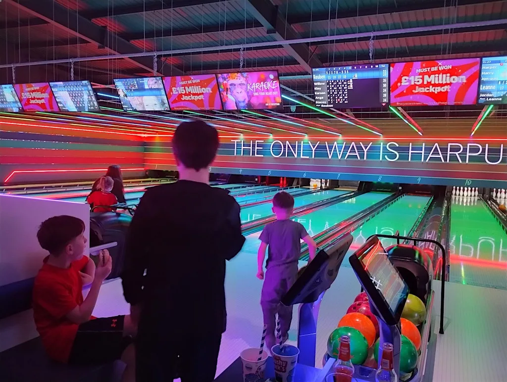 Family Bowling at Tenpin Manchester Harpurhey