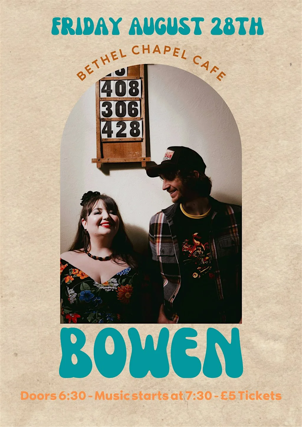 BOWEN live at Bethel Chapel Cafe