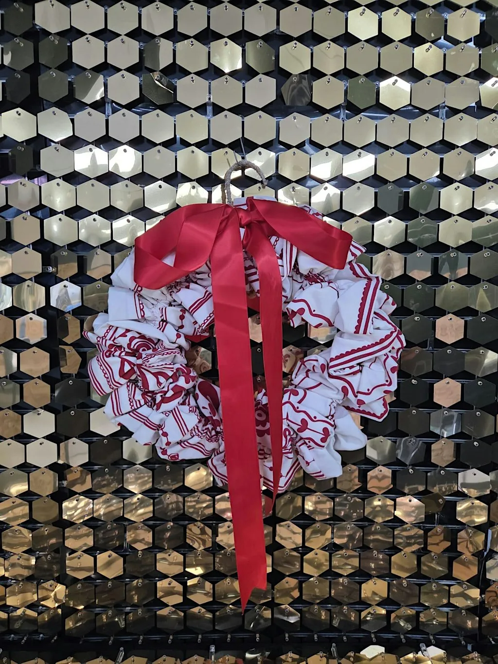 Christmas Fabric Wreath Workshop