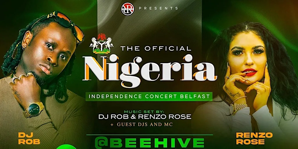 NIGERIA  INDEPENDENCE PARTY at The Beehive Belfast