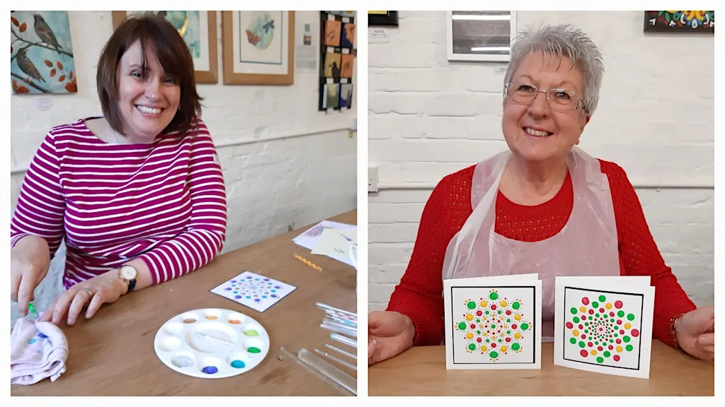 Dot Mandala Workshop for beginners at The Artist’s Barn
