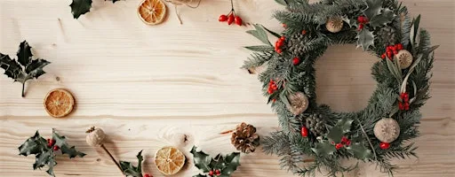 Christmas Luxury Wreath Workshop- Hemsley Arts Centre