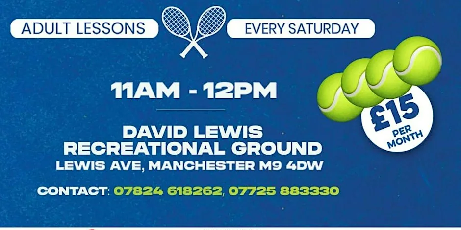MF Community Tennis Club Adult Lessons (David Lewis Recreation Ground)- Sat at David Lewis Recreation Ground