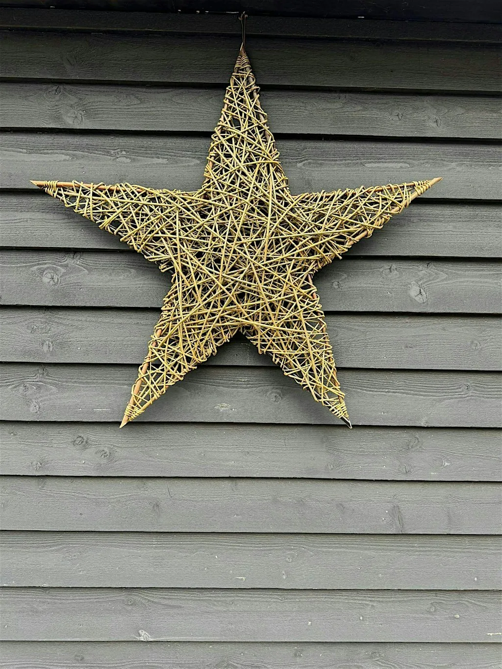 Weave a giant willow star (ECC 2806)