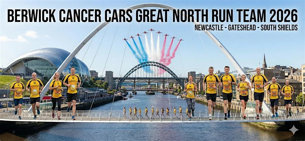 Berwick Cancer Cars Great North Run 2026 Return Bus From Berwick