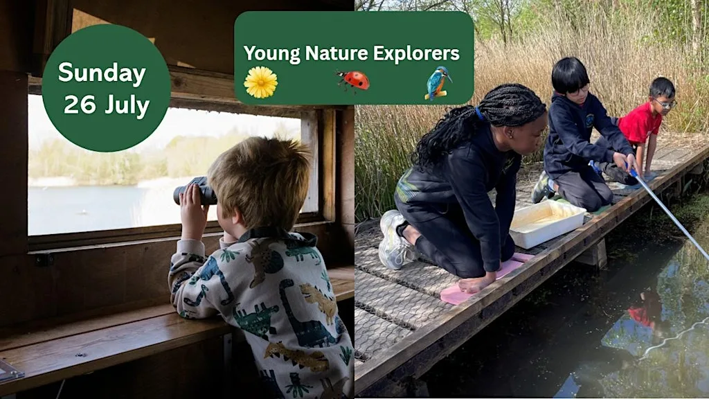 Young Nature Explorers (ages 8-11) at Gosforth Nature Reserve