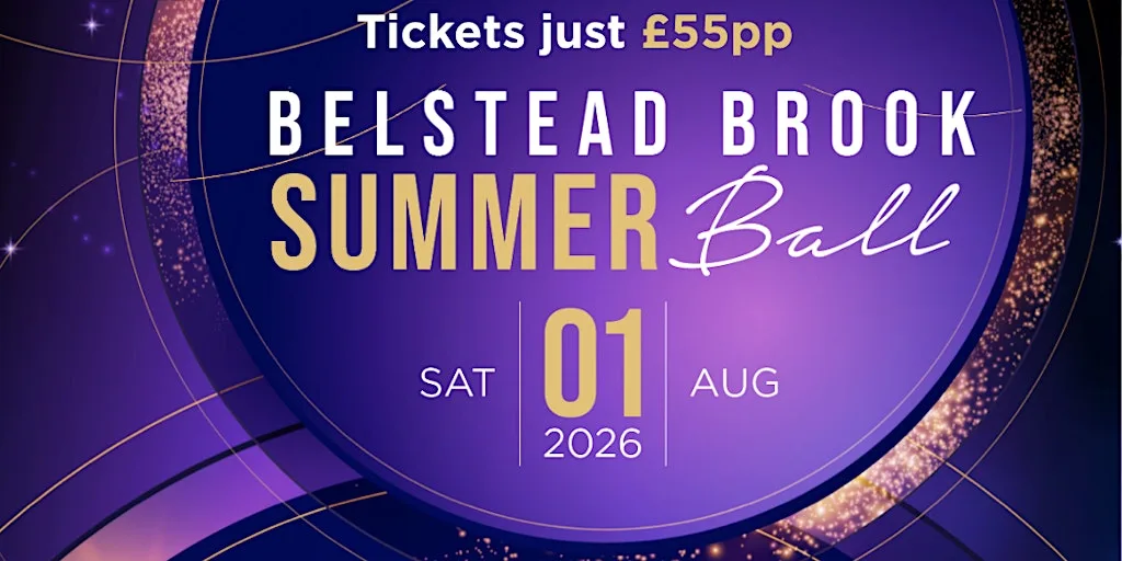 Belstead Brook St Elizabeth Hospice Summer Ball 1st Aug 2026 at Muthu Belstead Brook Hotel