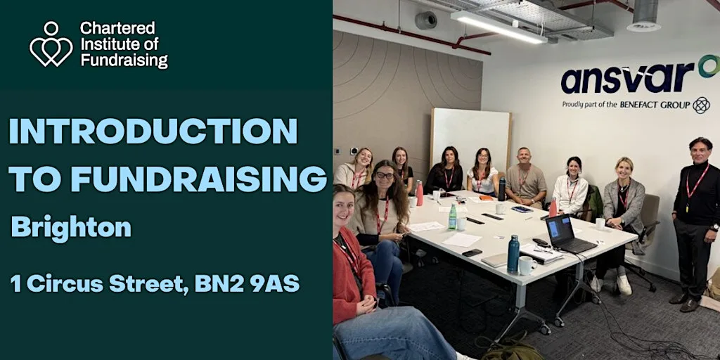 Introduction to Fundraising (Brighton) - Wed 16 Sept 2026