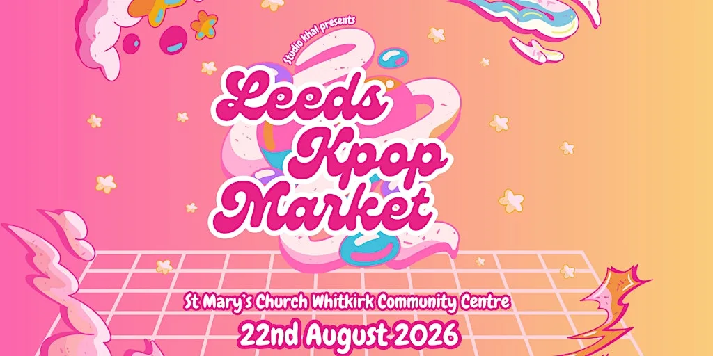 Leeds Kpop Market 2026 at St Mary's Church Whitkirk Community Centre