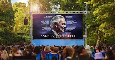 Andrea Bocelli Outdoor Cinema Celebration at Coombe Abbey Country Park at Coombe Abbey Country Park