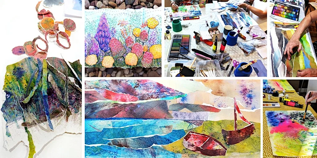 Mixed Media Landscapes Drawing Workshop at The Craft House