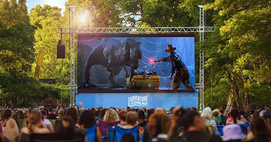 Jurassic Park Outdoor Cinema Experience at Westonbirt National Arboretum at Westonbirt, The National Arboretum