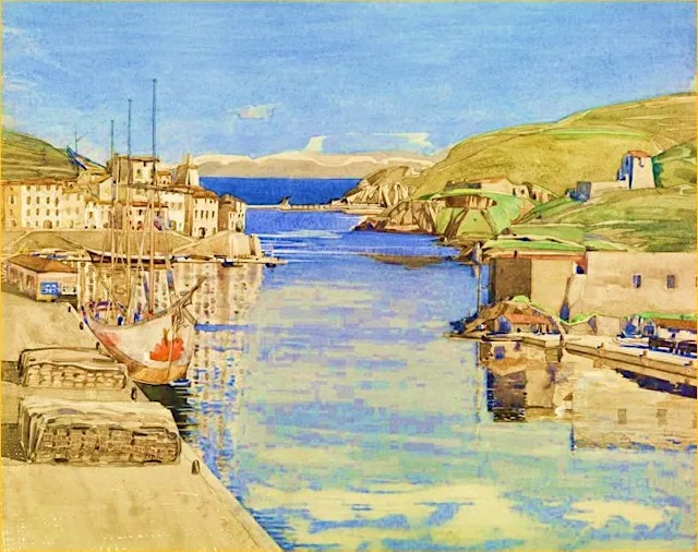Vermillion to Azure: painting in the South of France