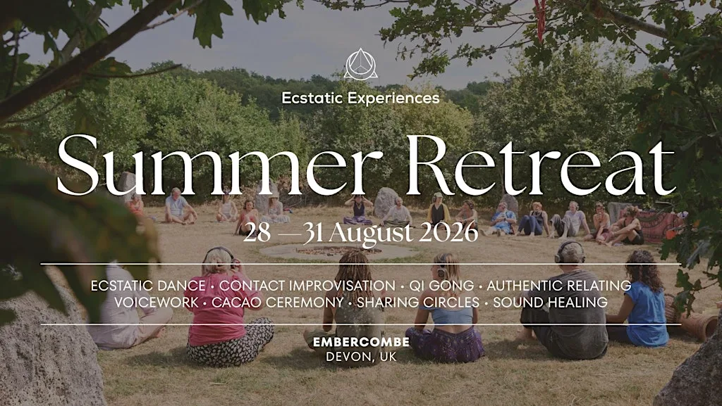 Ecstatic Dance Summer Retreat • 28—31 August at Embercombe
