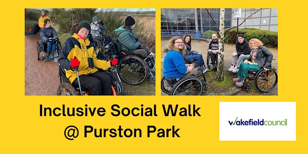 Inclusive Social Walks @ Purston Park, Featherstone, Wakefield at 5 Towns Veterans Support Hub