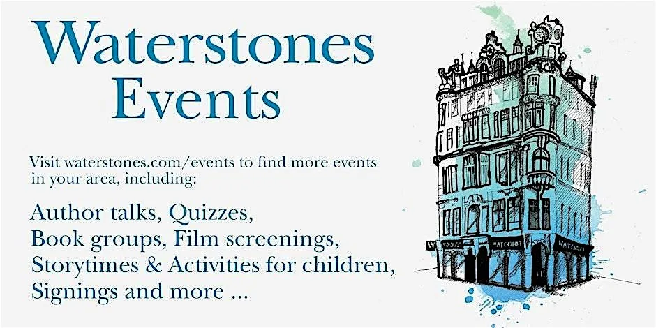 Ali Stoner talks Scran - Glasgow Sauchiehall St at Waterstones