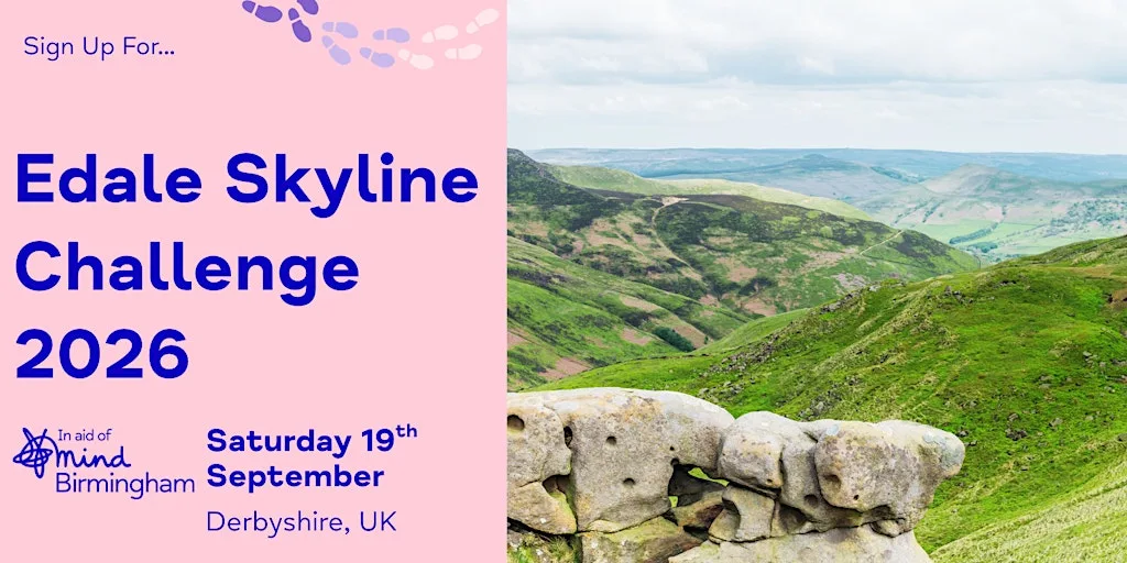 Birmingham Mind's Edale Skyline Challenge! 19/09/2026 at Hope Car Park - HPBC