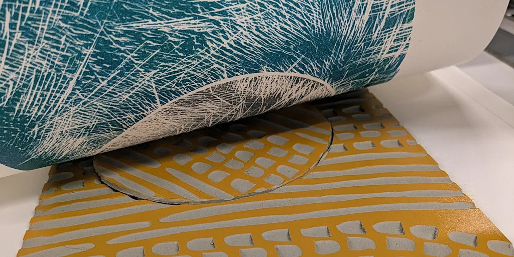 Experimental Linocut workshop (weekend) at Hello Print Studio