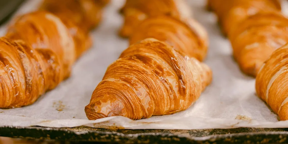 Croissant and the art of Lamination by Pink lane bakery at Christon Road