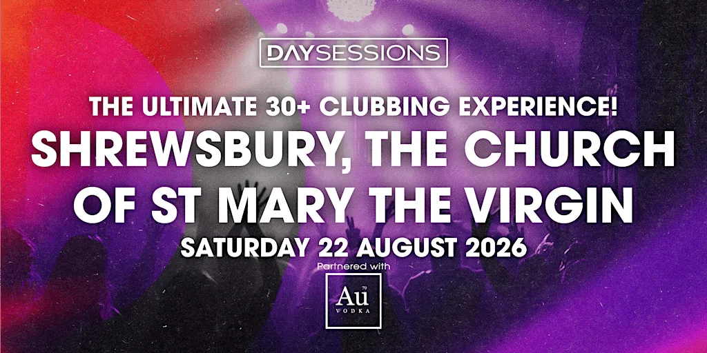 DAY SESSIONS - Shrewsbury - August 2026 at Church of St Mary the Virgin