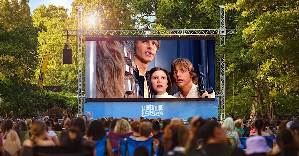 Star Wars Outdoor Cinema Experience at Alnwick Castle at Alnwick Castle