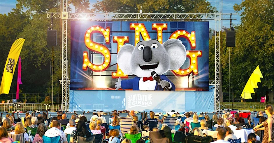 Sing Outdoor Cinema Experience at Anglesey Abbey at Anglesey Abbey