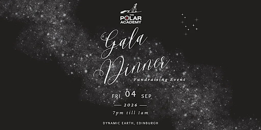 The Polar Academy 2026 Gala Dinner at Dynamic Earth