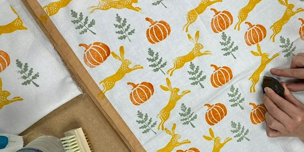 Indian Block Printing Workshop at Nest Workshops