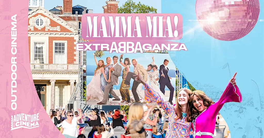 Mamma Mia! Outdoor Cinema ExtrABBAganza at Ludlow Castle, Shropshire at Ludlow Castle