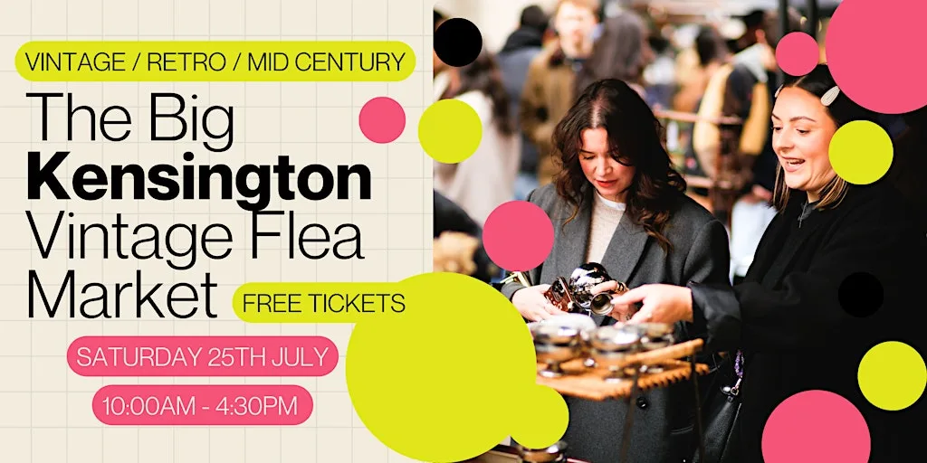 The Big Kensington Vintage Flea Market at Phillimore Walk