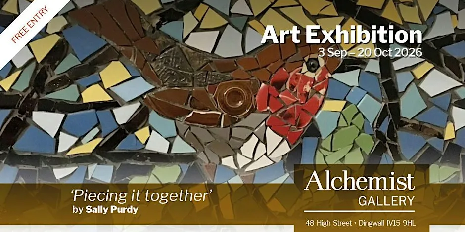 Art Exhibition: 'Piecing it Together' by Sally Purdy at Alchemist Gallery