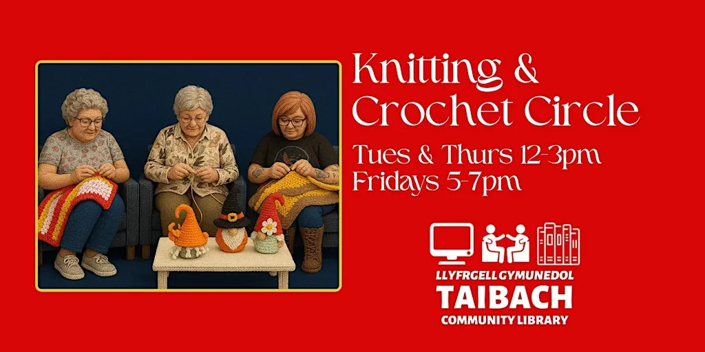 Taibach Knitting & Crochet Circle at Taibach Community Library