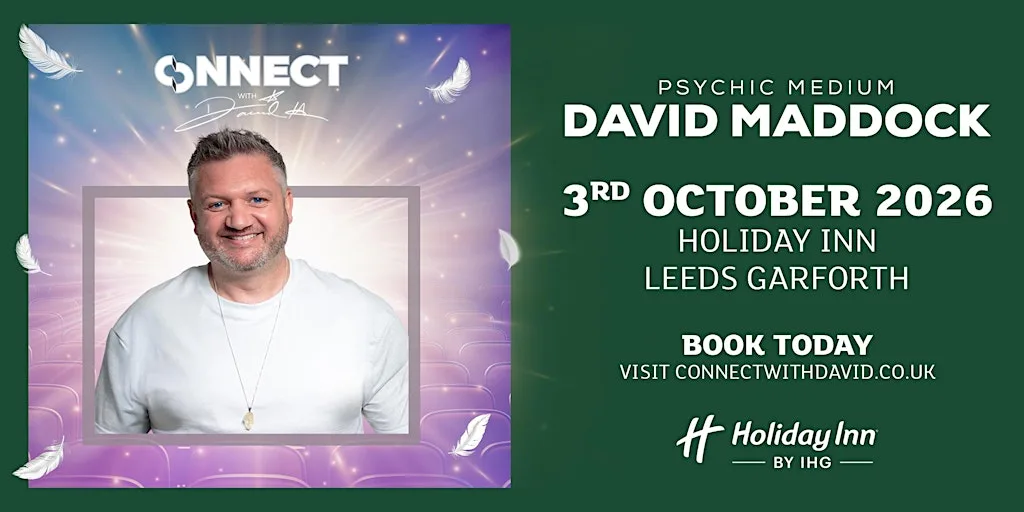 An Evening with Psychic Medium David Maddock - Holiday Inn Leeds Garforth at Holiday Inn Leeds - Garforth by IHG