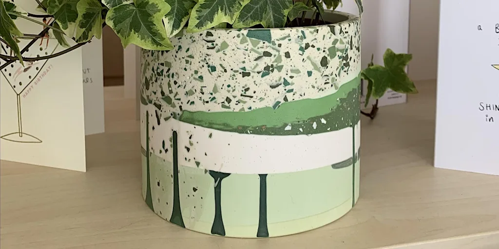 The Jesmonite Plant Pot Workshop with Objectify in Ossett, Wakefield at A Touch of Craft Yorkshire