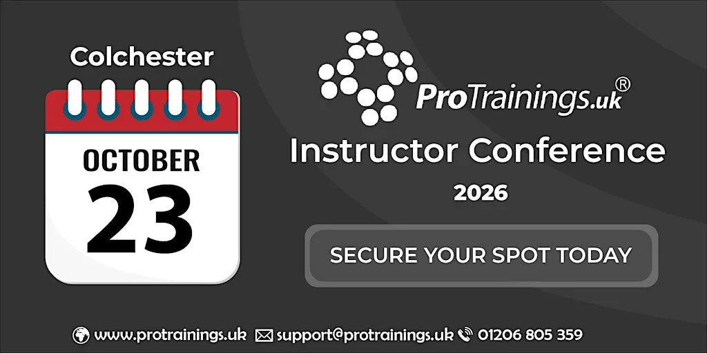 ProTrainings Colchester Conference - October 23rd 2026 at Colchester Rugby Club
