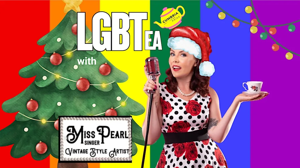 Cumbria Pride's Christmas LGBTea with Miss Pearl at Morton Manor Community Centre