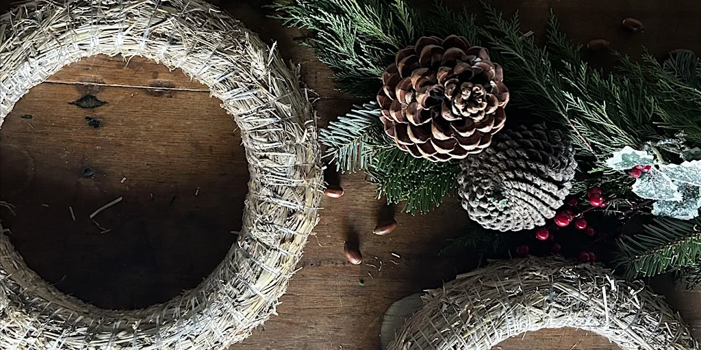 Wreath Making Festive Fun at The Compound