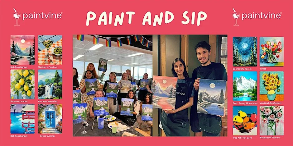 Paint and Sip - Cherry Era | Milo Lounge