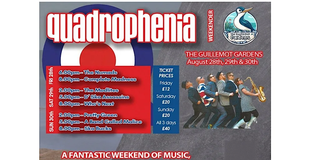 Quadrophenia Weekender at The Guillemot Gardens